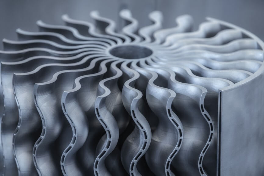 Metal 3D printed aerospace component