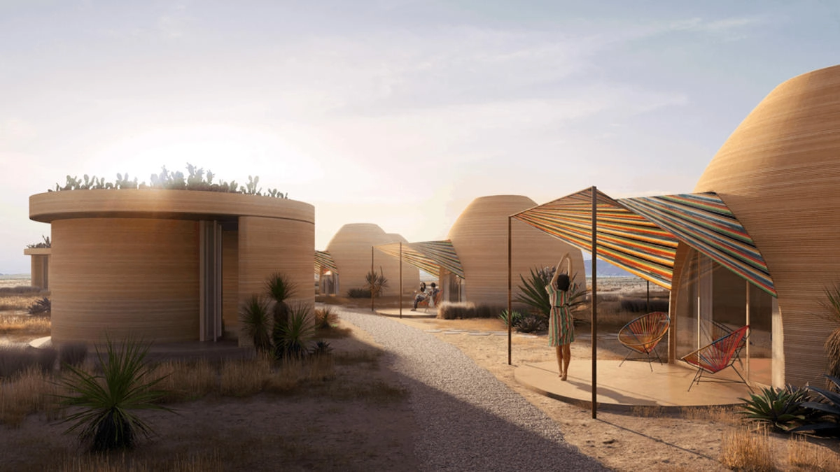 Texas Set to Welcome the World’s First 3D-Printed Hotel: An Innovative Leap in Construction with 43 Rooms and 18 Homes