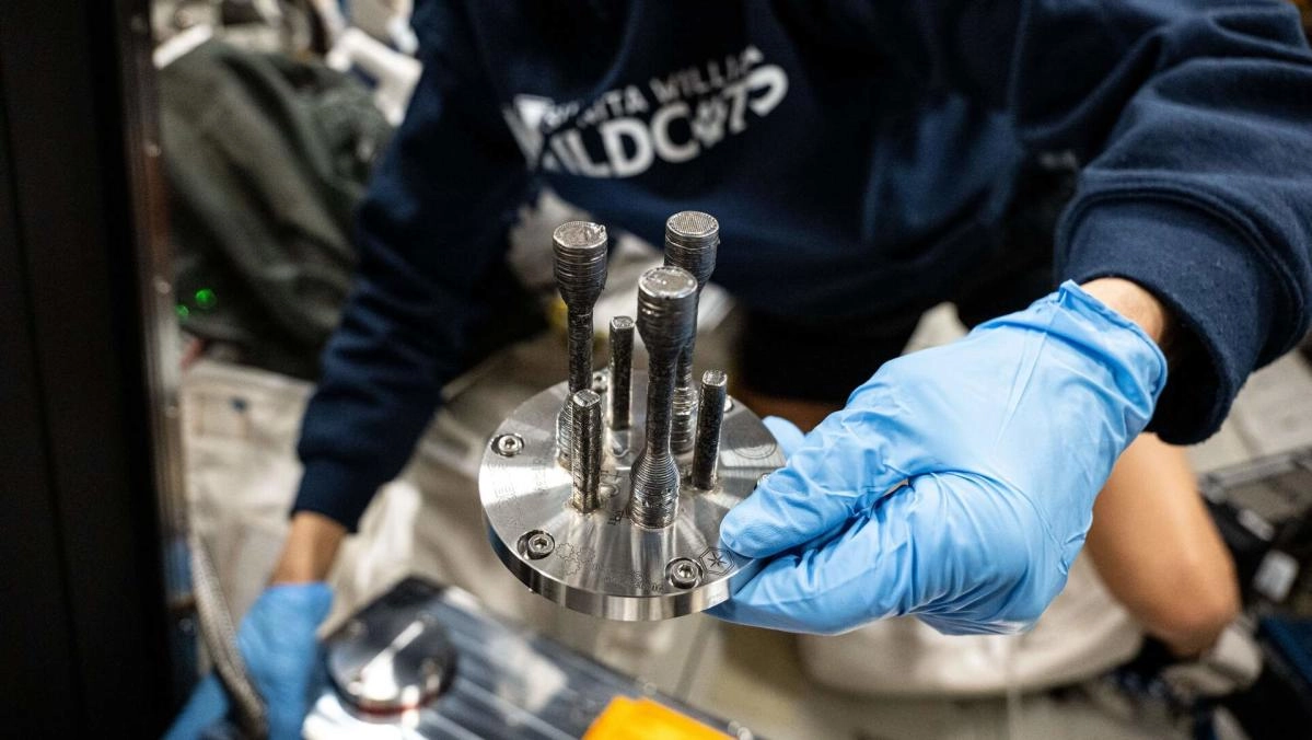 Revolutionary Achievement: First-Ever 3D Printing of Metal Parts in Space Paves Way for Extended Space Missions