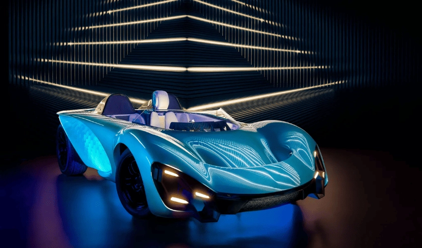 Revolutionizing Automotive Design: The Aether Concept Car and the Power of 3D Printing
