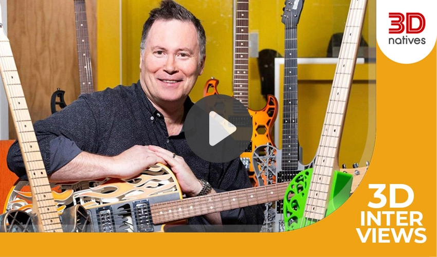 Top 5 Stunning 3D-Printed Guitar Designs by Olaf Diegel