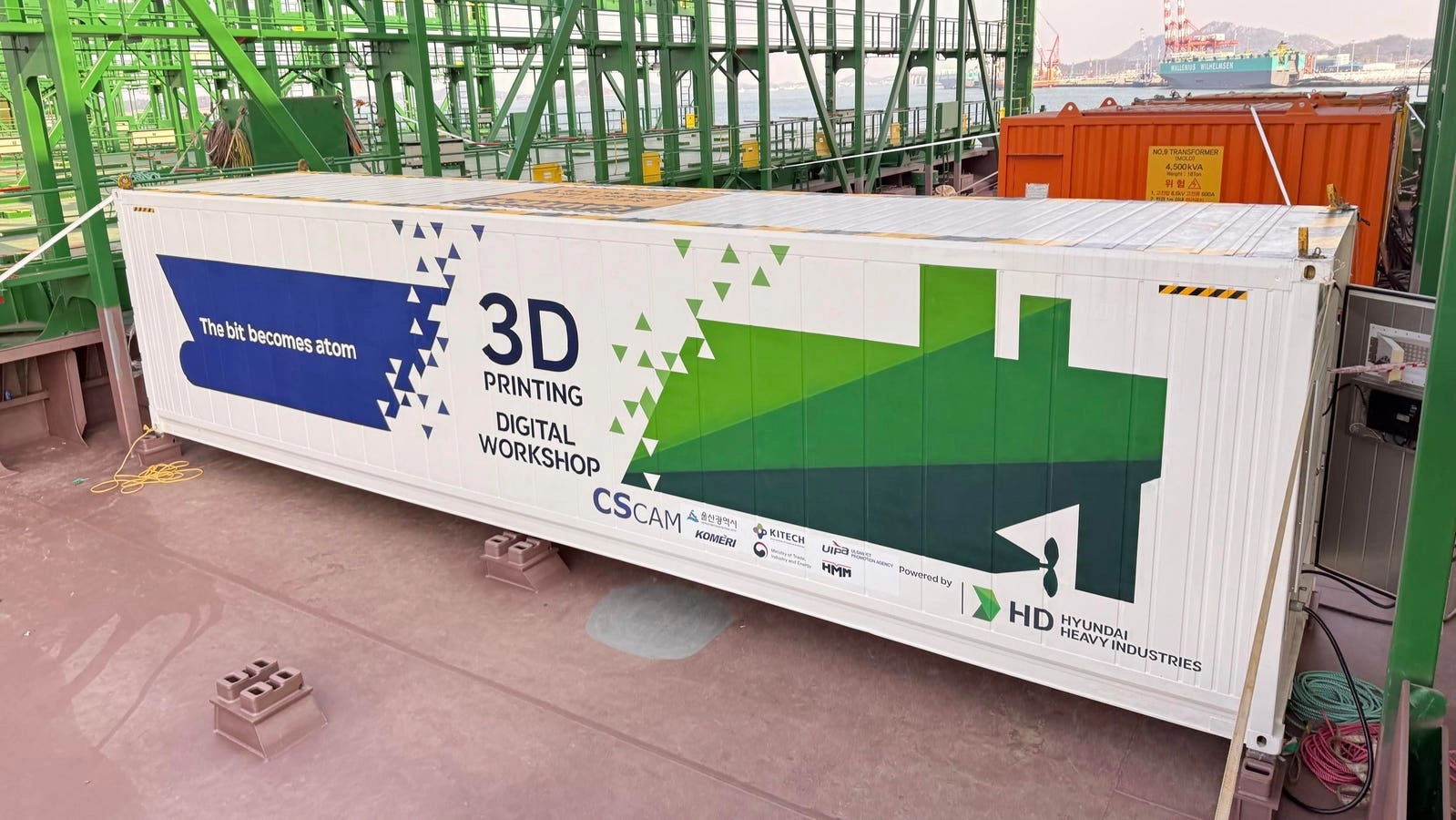 Revolutionizing Maritime 3D Printing: The On-Ship 3D Printer from HD Hyundai-ABS Consortium