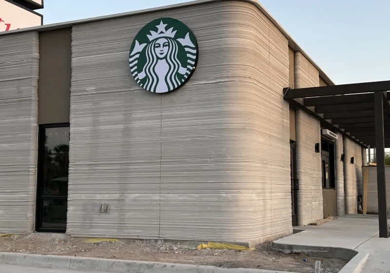 Starbucks Unveils Plans for Its First-Ever 3D-Printed Store in Texas