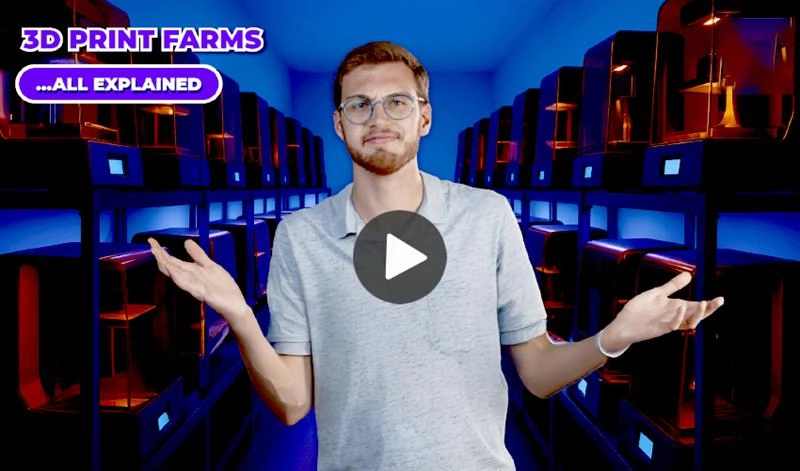 Top 5 Must-Watch Videos: Discovering the World of 3D Print Farms and Automation
