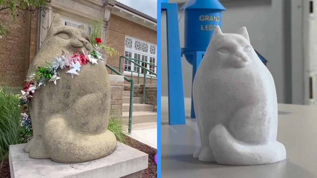 Local Grand Ledge Resident Brings Landmarks to Life with 3D-Printed Models