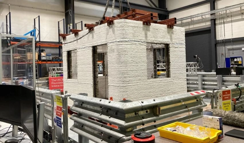 University of Bristol Explores 3D Concrete Printing as a Solution for Earthquake Safety