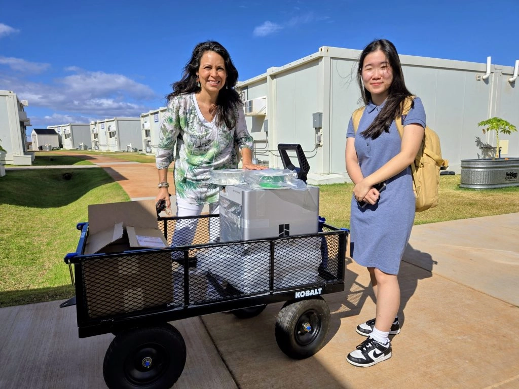 New Jersey Student Introduces 3D Printing Innovation to Lahaina Elementary School