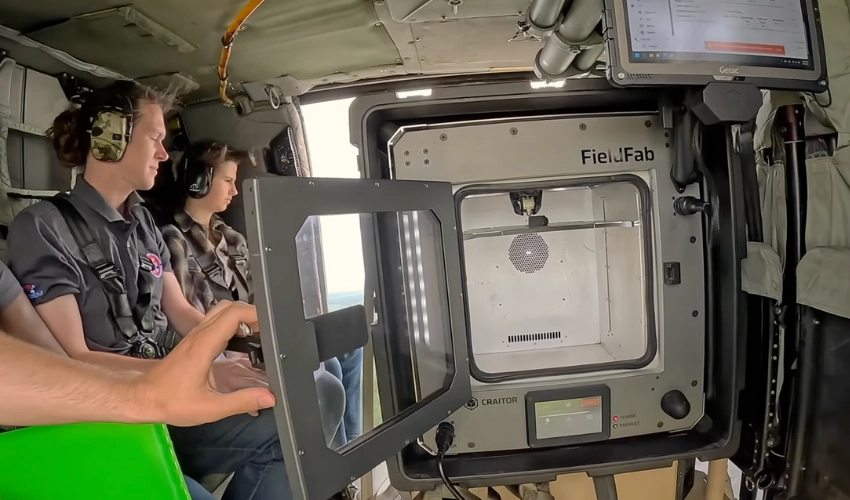 US Troops Innovate with 3D Printed Drone Parts During Black Hawk Missions