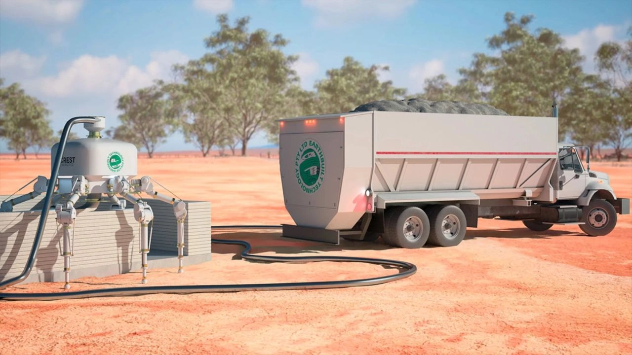 Meet Charlotte: The Spider-Like Robot That 3D Prints a 200-Square-Meter Home in Just 24 Hours!