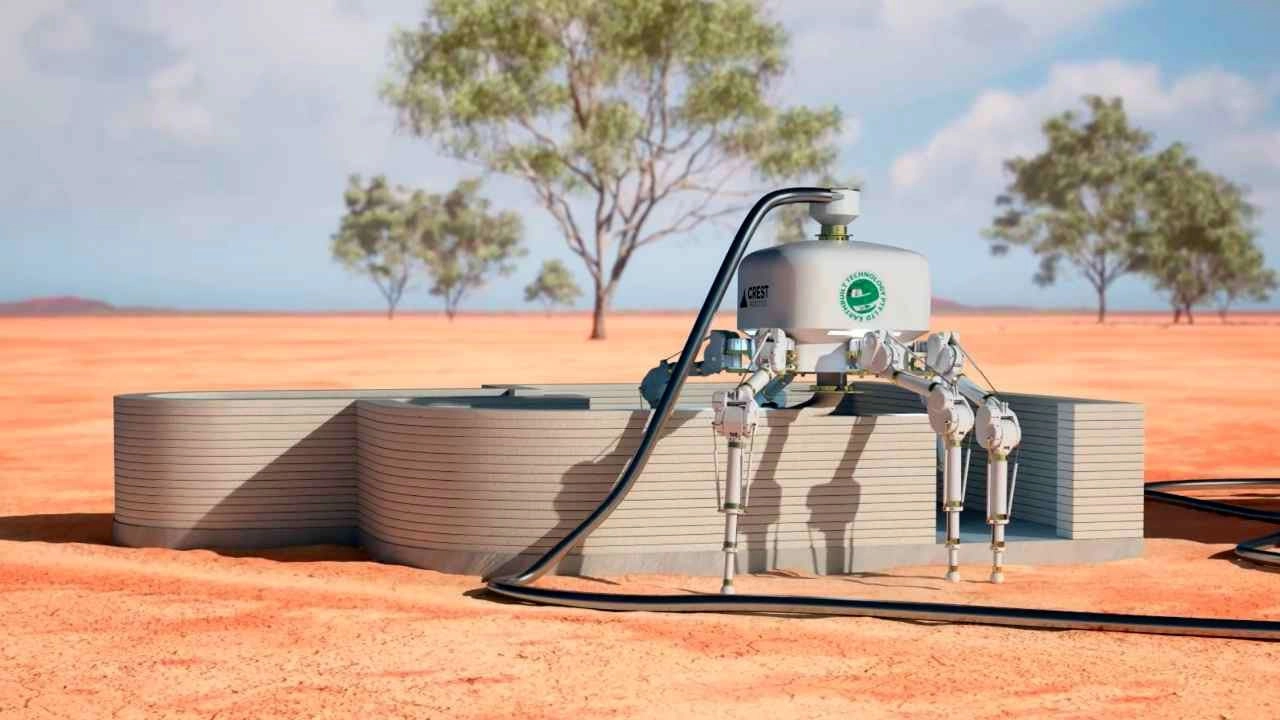 Meet Charlotte: The Australian Construction Robot 3D Printing Sustainable Homes in Just One Day!