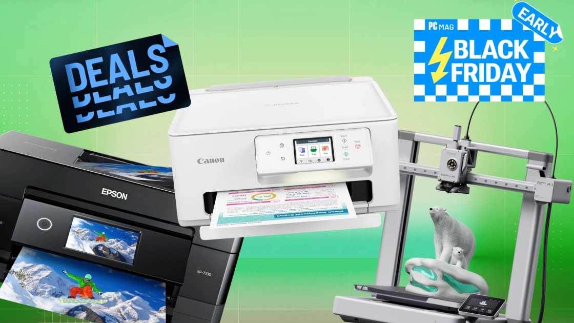 Get Ahead of the Game: Early Black Friday Printer Deals – Save Over 40% on Canon, Epson, and 3D Printers!