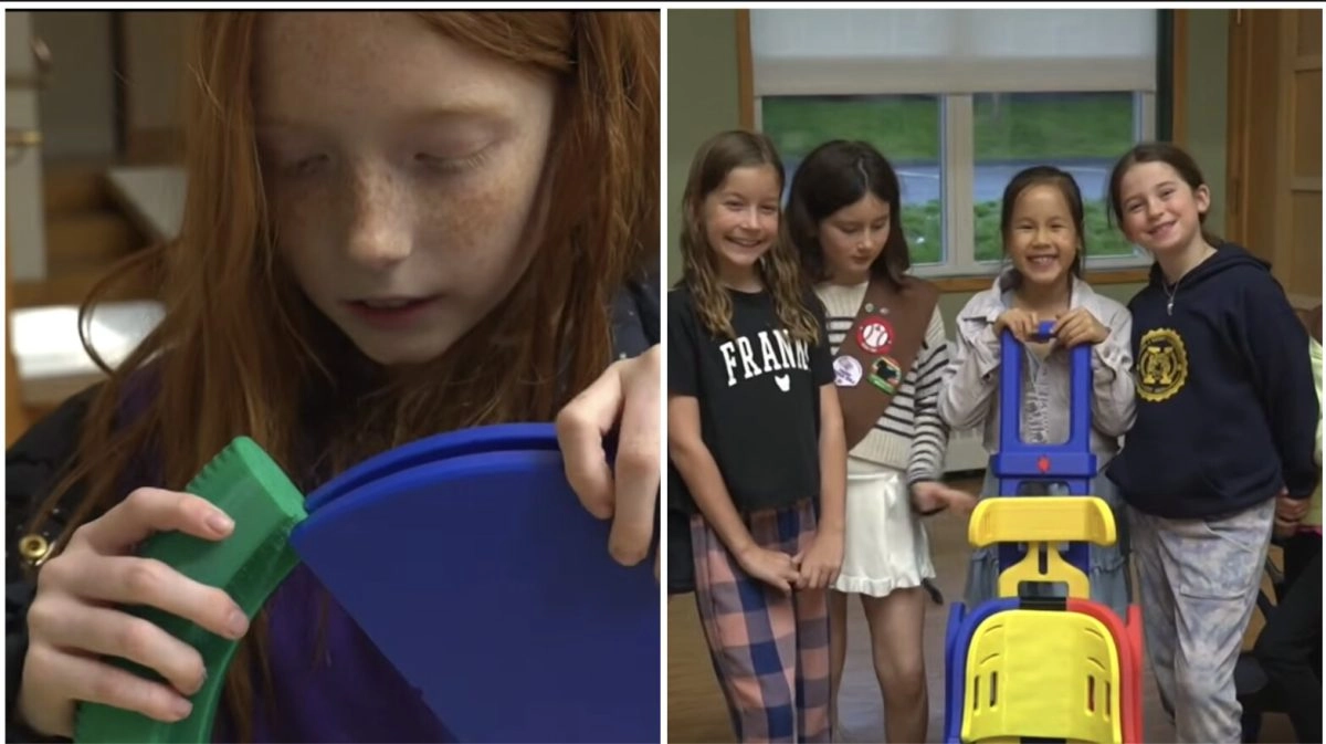 Girl Scouts Turn Cookie Sales into Compassion: Funding 3D Printed Wheelchairs for Toddler’s Needs